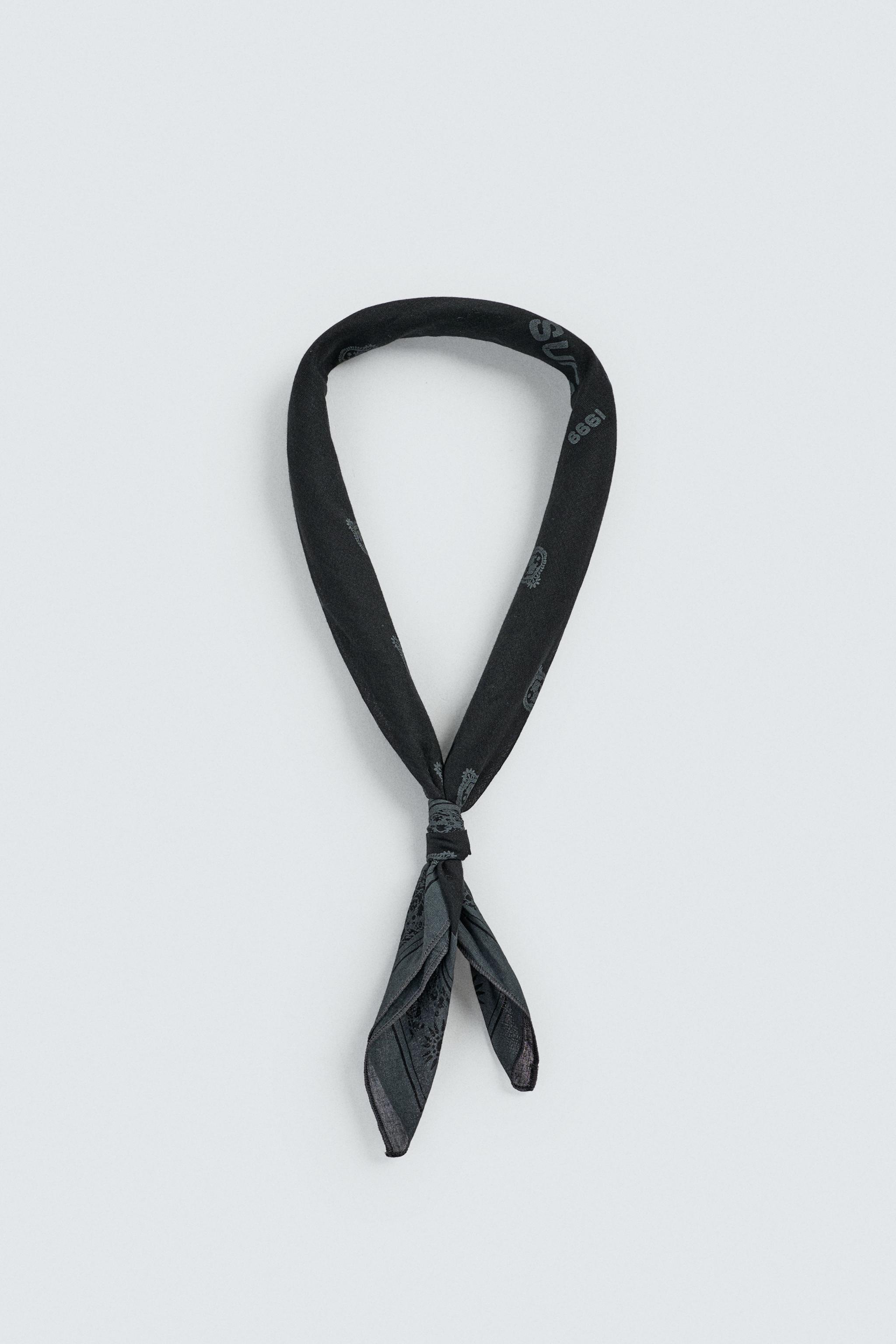 BANDANA À IMPRIMÉ GÉOMÉTRIQUE